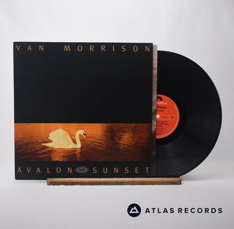 Van Morrison Avalon Sunset LP Vinyl Record - Front Cover & Record