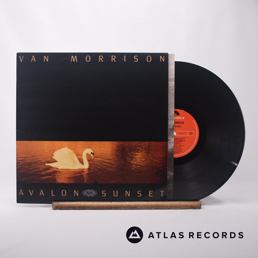 Van Morrison Avalon Sunset LP Vinyl Record - Front Cover & Record