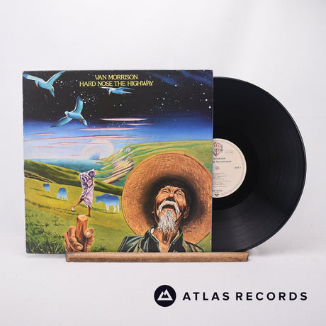 Van Morrison Hard Nose The Highway LP Vinyl Record - Front Cover & Record