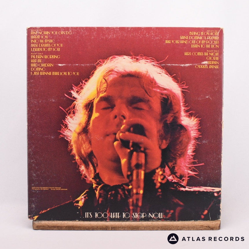 Van Morrison - It's Too Late To Stop Now - Tri-Fold 2 x LP Vinyl Record - VG/VG+