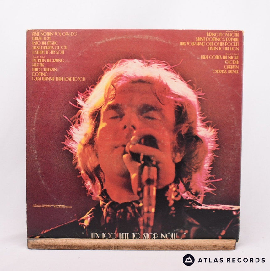 Van Morrison - It's Too Late To Stop Now - 2 x LP Vinyl Record - VG+/VG+