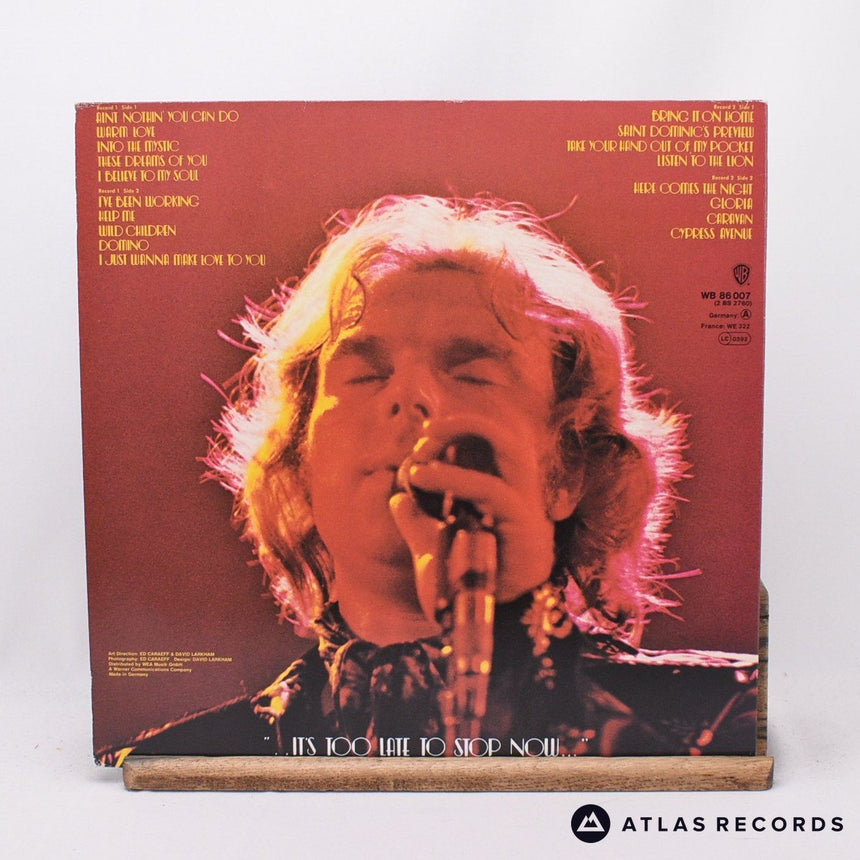 Van Morrison - It's Too Late To Stop Now - Gatefold 2 x LP Vinyl Record - EX/EX