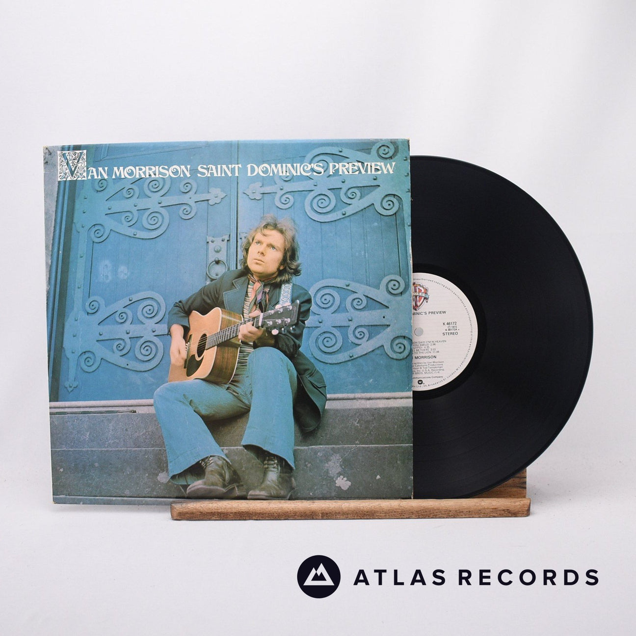 Van Morrison Saint Dominic's Preview LP Vinyl Record - Front Cover & Record