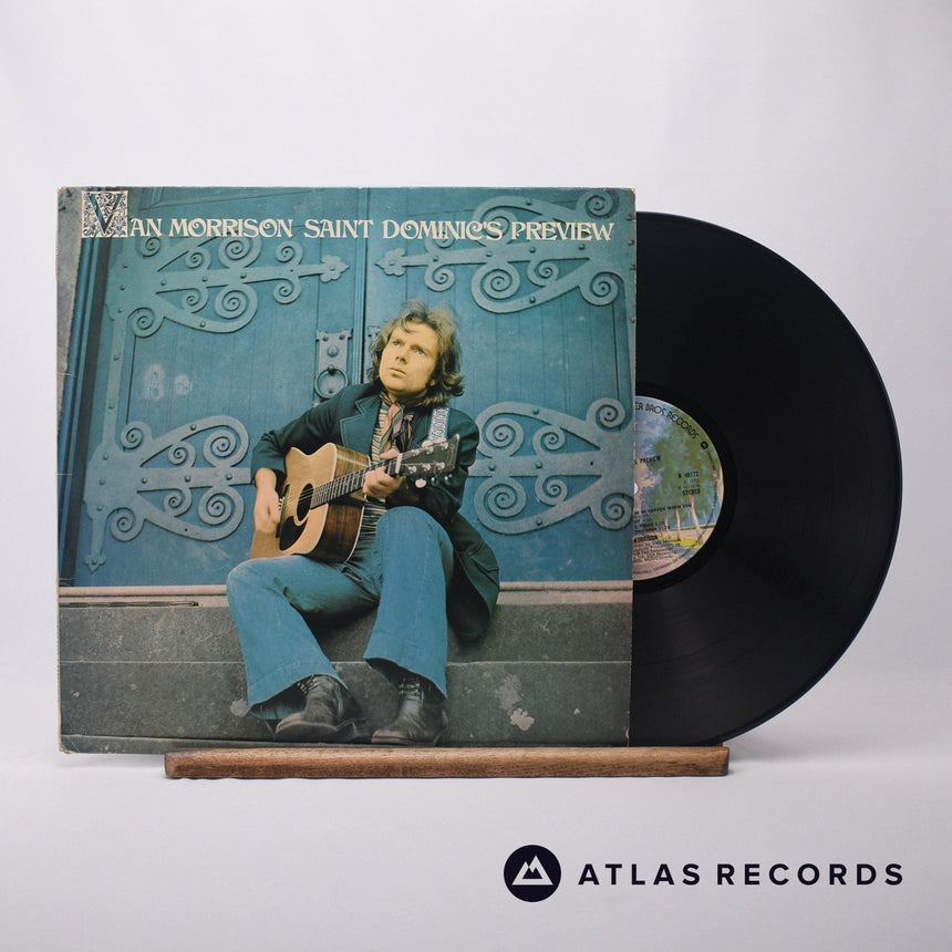 Van Morrison Saint Dominic's Preview LP Vinyl Record - Front Cover & Record