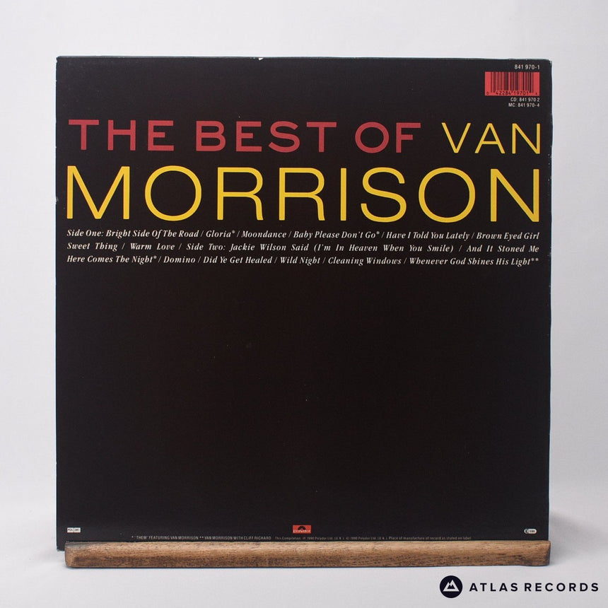 Van Morrison - The Best Of Van Morrison - A-1 B-1 LP Vinyl Record - EX/VG+