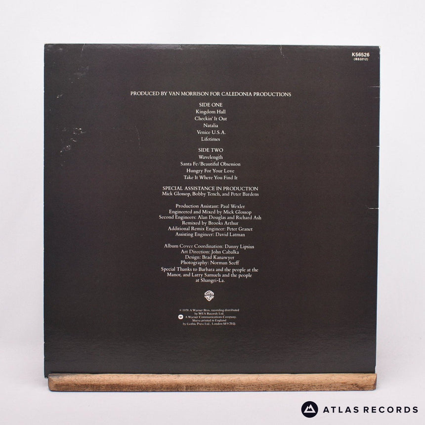 Van Morrison - Wavelength - Strawberry LP Vinyl Record - EX/EX