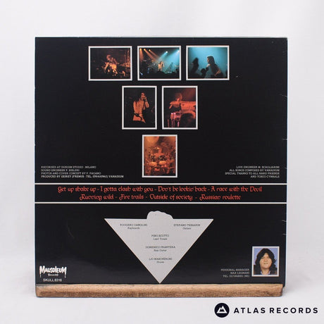 Vanadium - A Race With The Devil - LP Vinyl Record - VG+/EX