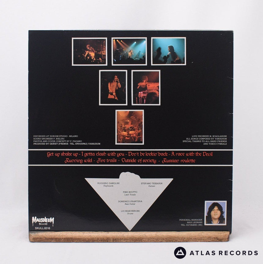 Vanadium - A Race With The Devil - LP Vinyl Record - VG+/EX