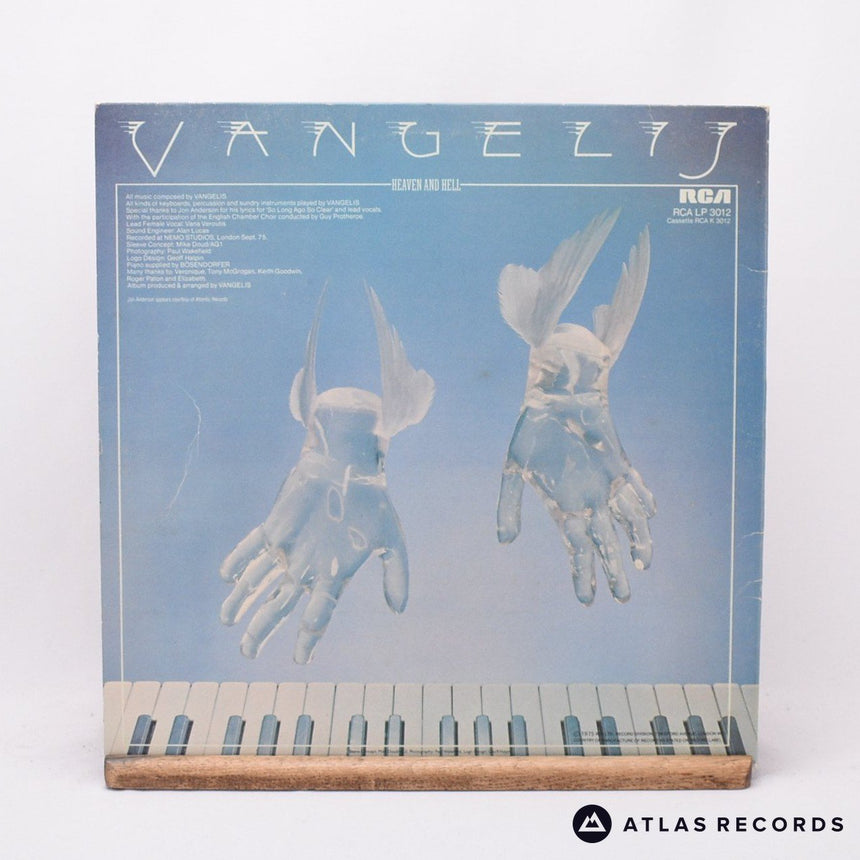 Vangelis - Heaven And Hell - Reissue Gatefold LP Vinyl Record - EX/VG+