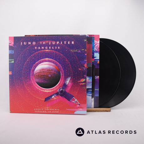 Vangelis Juno To Jupiter 2 x LP Vinyl Record - Front Cover & Record