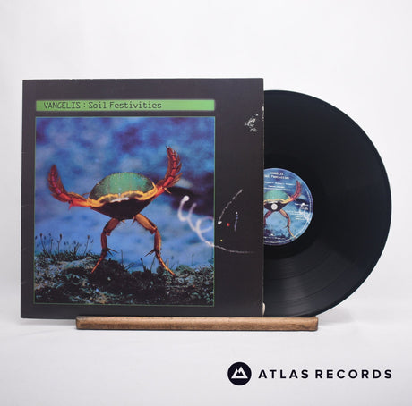 Vangelis Soil Festivities LP Vinyl Record - Front Cover & Record
