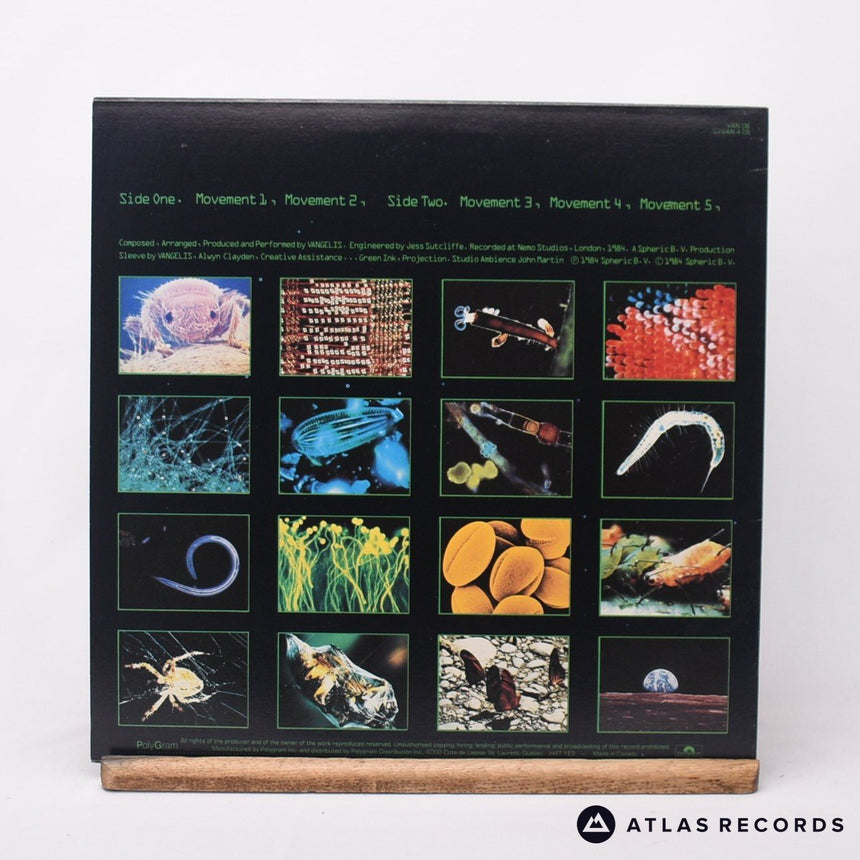 Vangelis - Soil Festivities - Canada LP Vinyl Record - EX/EX