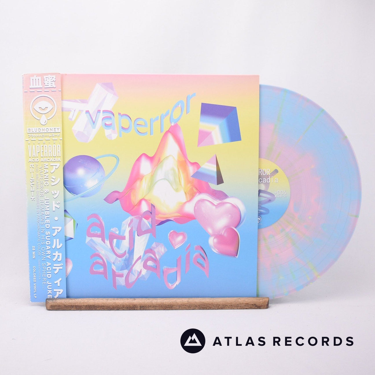 Vaperror Acid Arcadia 12" Vinyl Record - Front Cover & Record