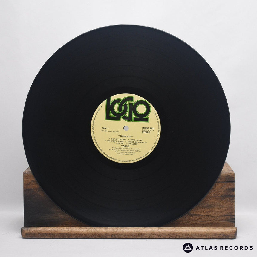 Vardis - 100 M.P.H. - LP Vinyl Record - VG+/VG