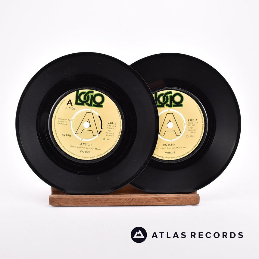 Vardis - Let's Go - 2 x 7" Vinyl Record - VG+/VG+