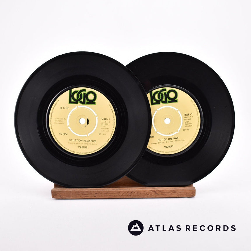 Vardis - Let's Go - 2 x 7" Vinyl Record - VG+/VG+