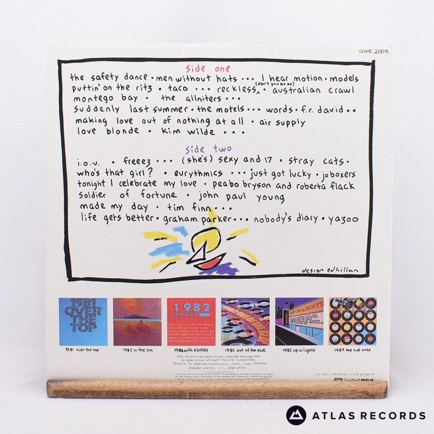 Various - 1983...Summer Breaks - Lyric Sheet Australia LP Vinyl Record - EX/EX