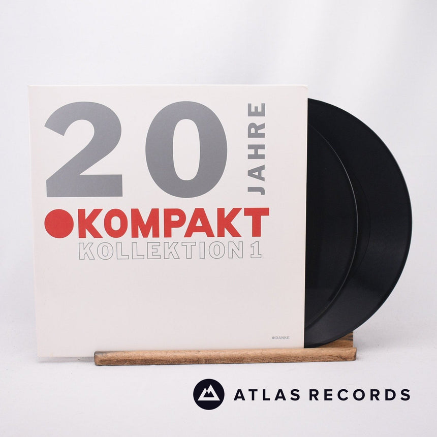 Various 20 Jahre Kompakt Kollektion 1 2 x 12" Vinyl Record - Front Cover & Record