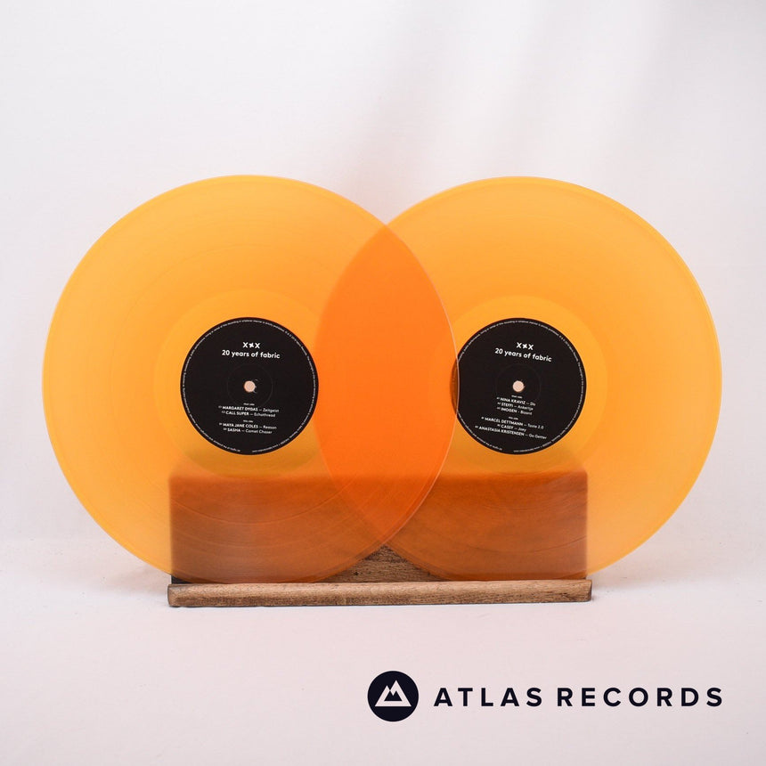 Various - 20 Years Of Fabric - Orange Transparent 2 x LP Vinyl Record - NM/NM