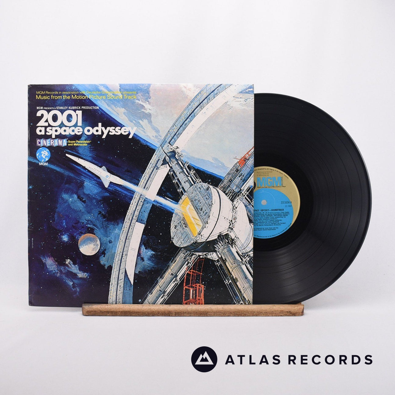 Various 2001  A Space Odyssey LP Vinyl Record - Front Cover & Record