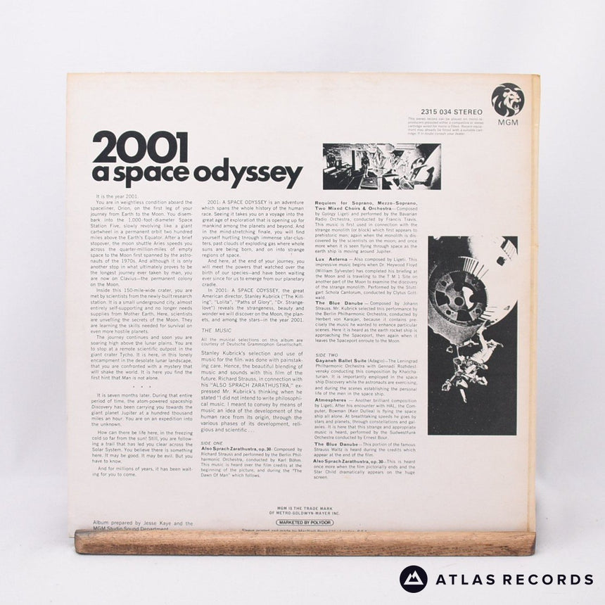 Various - 2001 - A Space Odyssey - Reissue LP Vinyl Record - EX/EX