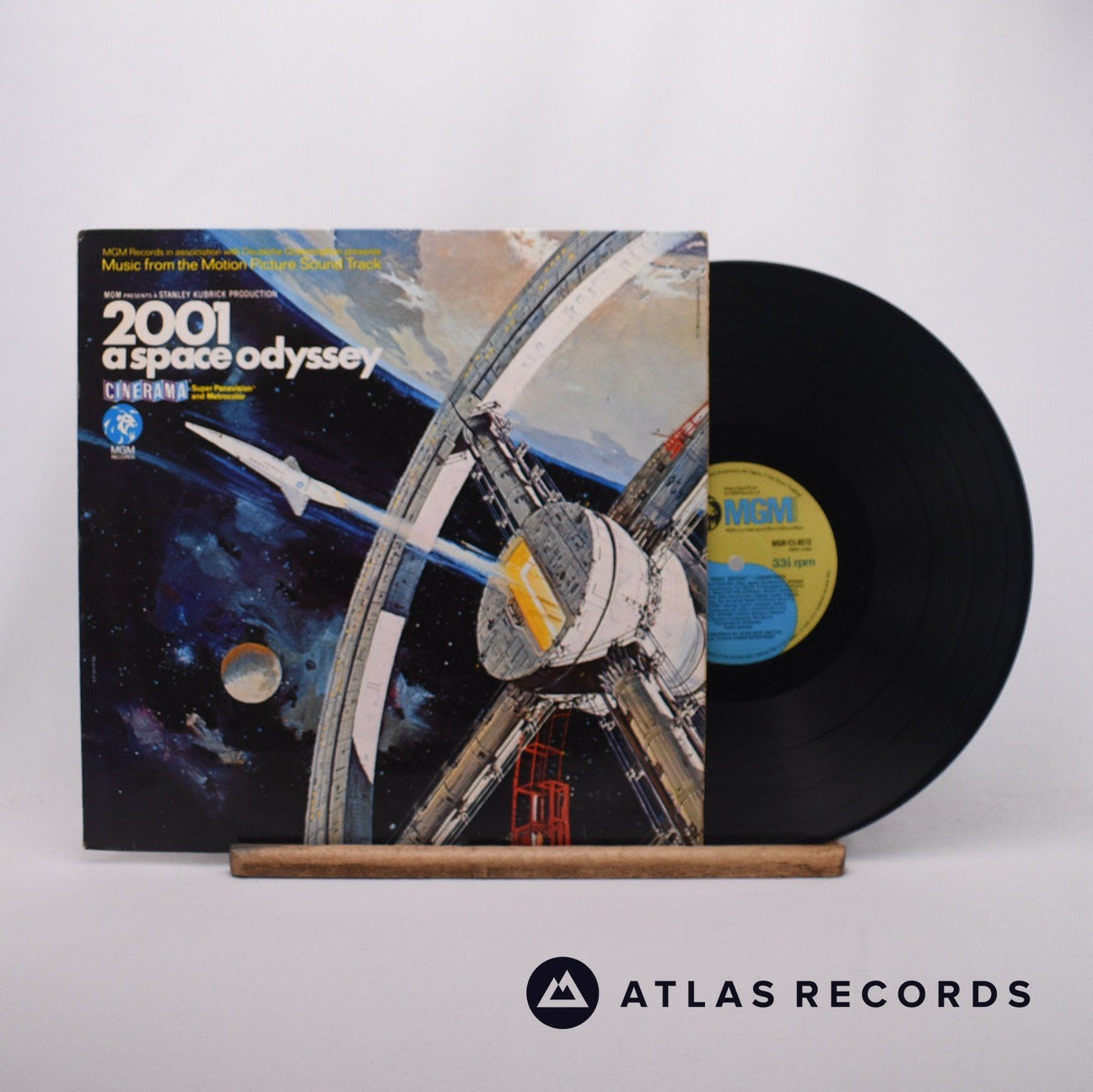 Various 2001: A Space Odyssey LP Vinyl Record - Front Cover & Record