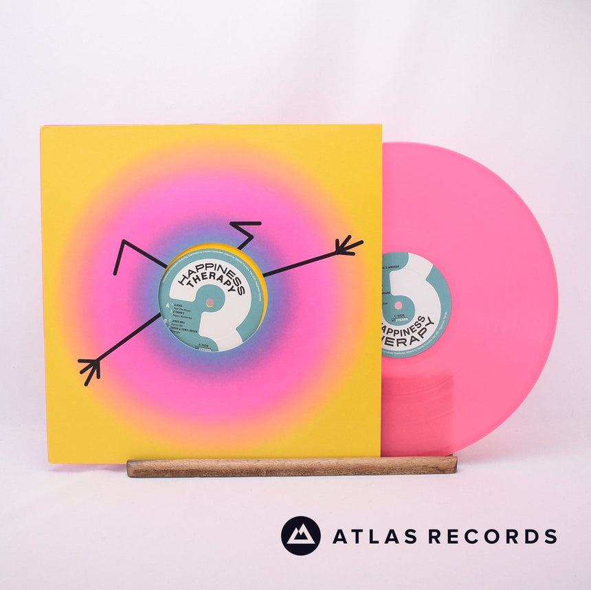 Various 3 Years Of Happiness 2 x LP Vinyl Record - Front Cover & Record
