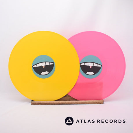 Various - 3 Years Of Happiness - Yellow & Pink 2 x LP Vinyl Record - NM/NM