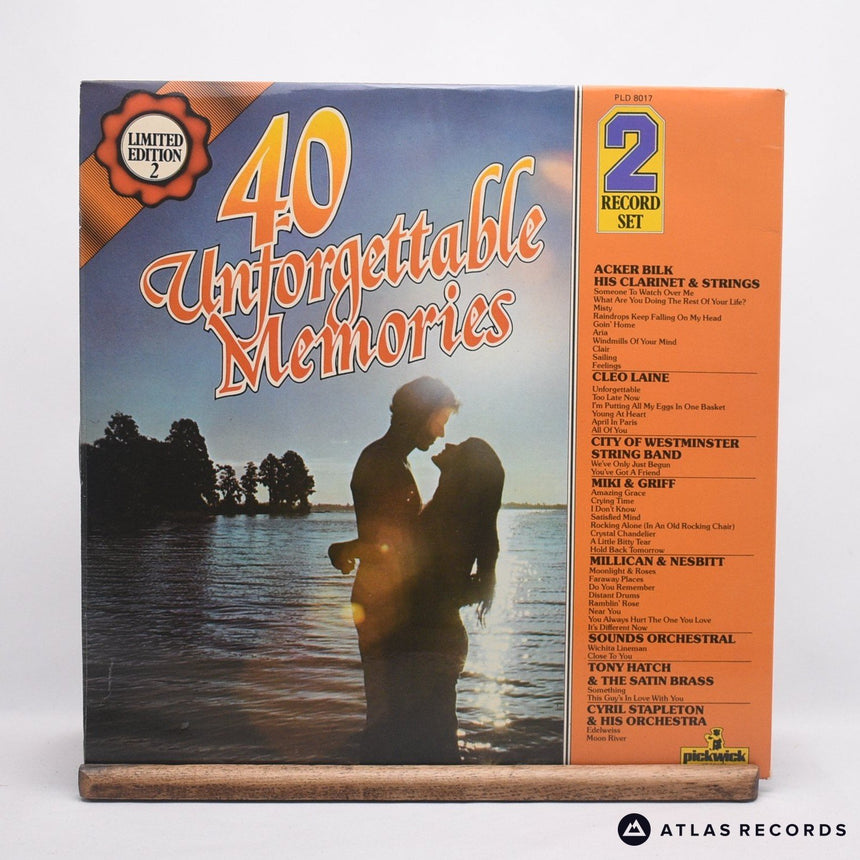 Various - 40 Unforgettable Memories - Double LP Vinyl Record - EX/EX