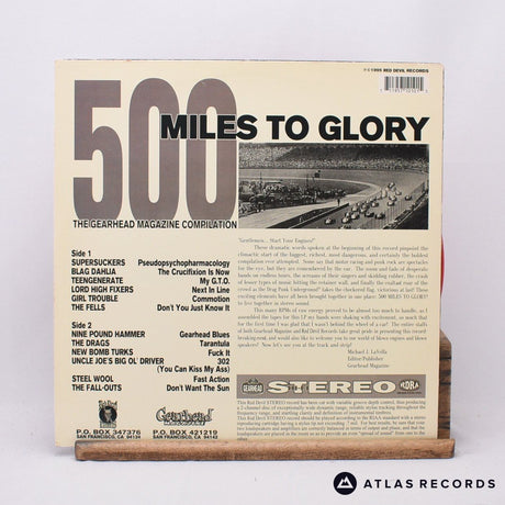 Various - 500 Miles To Glory - Red Translucent Insert Us LP Vinyl Record - EX/NM