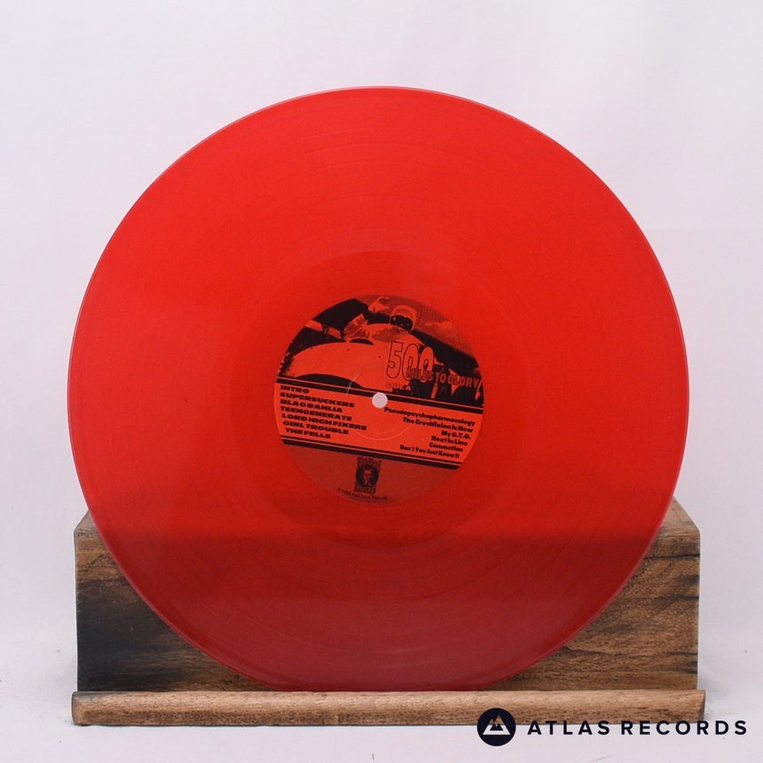 Various - 500 Miles To Glory - Red Translucent Insert Us LP Vinyl Record - EX/NM