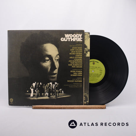 Various A Tribute To Woody Guthrie Part Two LP Vinyl Record - Front Cover & Record