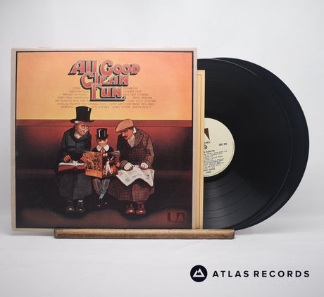 Various All Good Clean Fun Double LP Vinyl Record - Front Cover & Record