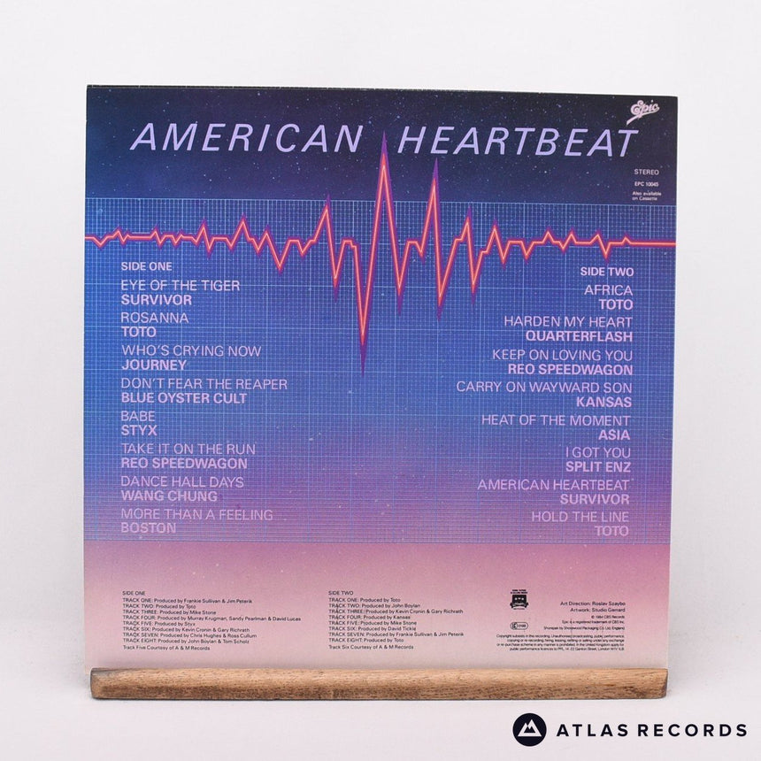 Various - American Heartbeat - LP Vinyl Record - EX/EX