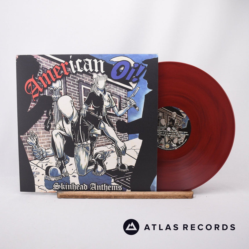 Various American Oi! - Skinhead Anthems LP Vinyl Record - Front Cover & Record