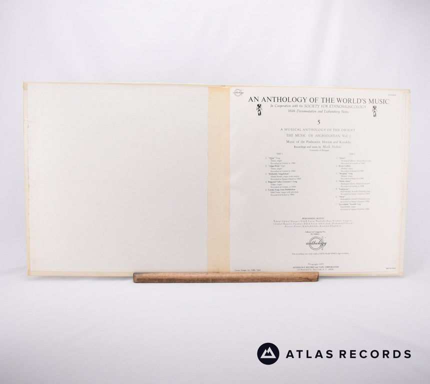 Various - An Anthology Of The World's Music: Afghanistan II - LP Vinyl Record