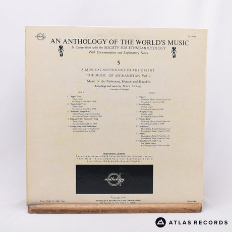 Various - An Anthology Of The World's Music: Afghanistan II - LP Vinyl Record
