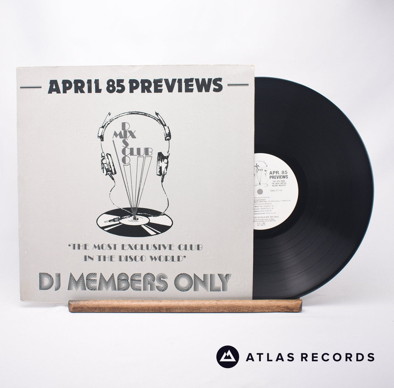 Various April 85 Preview 12" Vinyl Record - Front Cover & Record