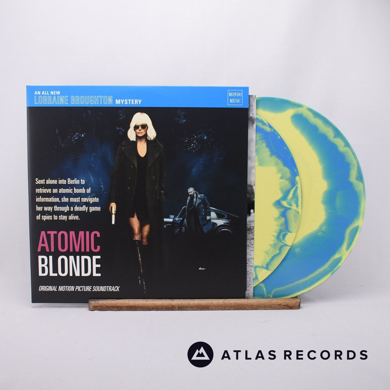 Various Atomic Blonde - Original Motion Picture Soundtrack 2 x LP Vinyl Record - Front Cover & Record