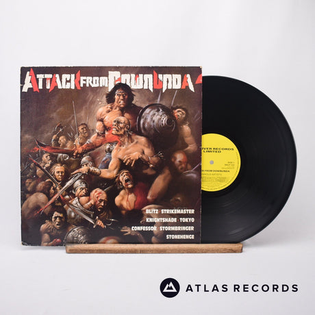 Various Attack From Downunda LP Vinyl Record - Front Cover & Record
