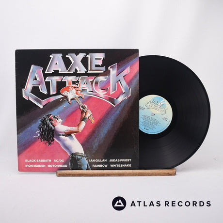 Various Axe Attack LP Vinyl Record - Front Cover & Record