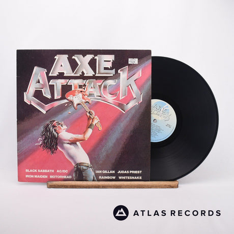 Various Axe Attack LP Vinyl Record - Front Cover & Record