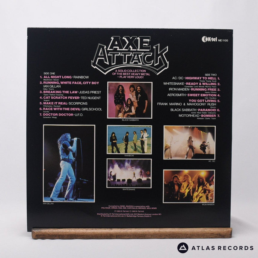 Various - Axe Attack - Reissue LP Vinyl Record - EX/VG+