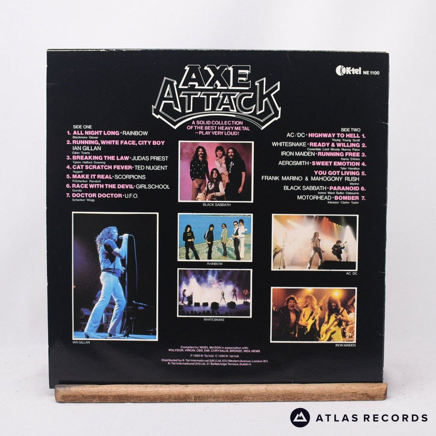Various - Axe Attack - Bilbo Damont LP Vinyl Record - EX/EX