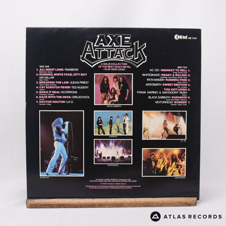 Various - Axe Attack - Bilbo Reissue LP Vinyl Record - EX/EX