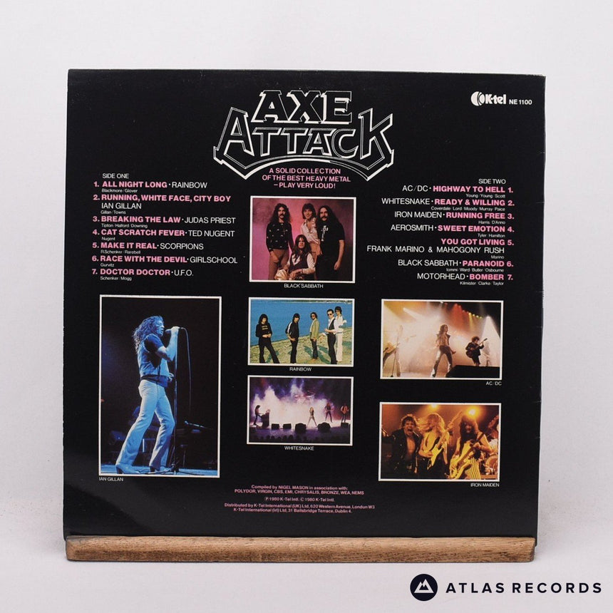 Various - Axe Attack - Orlake Reissue LP Vinyl Record - EX/EX