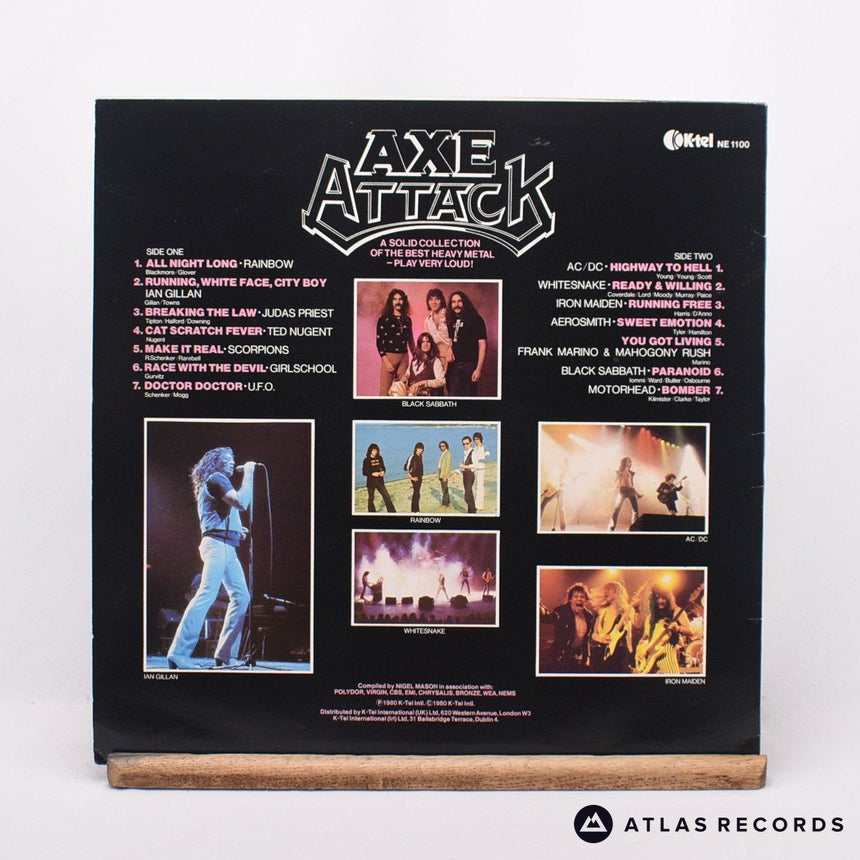 Various - Axe Attack - Bilbo First Press LP Vinyl Record - EX/EX