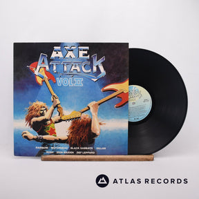 Various Axe Attack Vol II LP Vinyl Record - Front Cover & Record