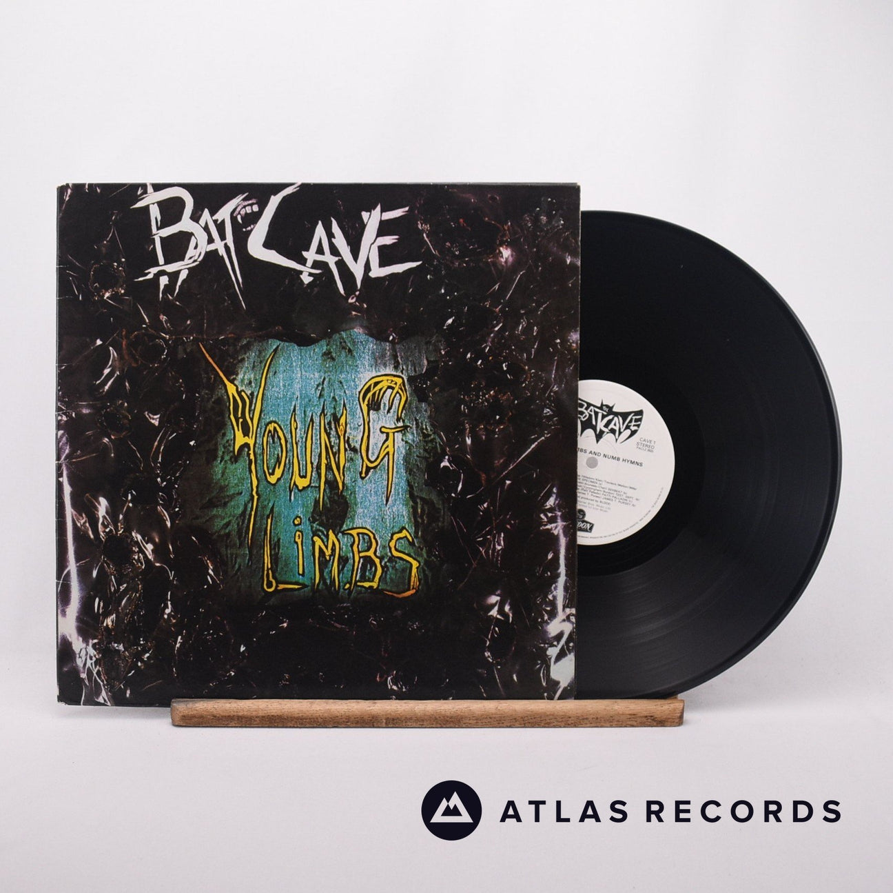 Various Batcave: Young Limbs And Numb Hymns LP Vinyl Record - Front Cover & Record