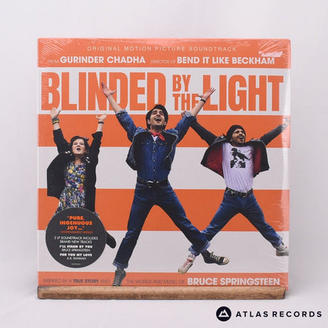 Various Blinded By The Light: Original Motion Picture Soundtrack 2 x LP Vinyl Record - Front Cover & Record